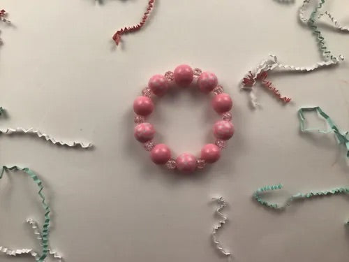 Pink hearts bracelet