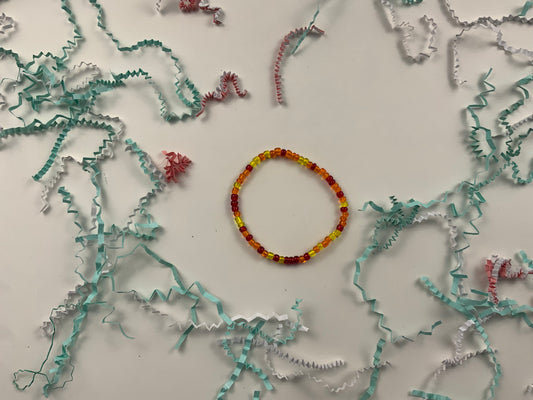 Fall ball bracelet🍁