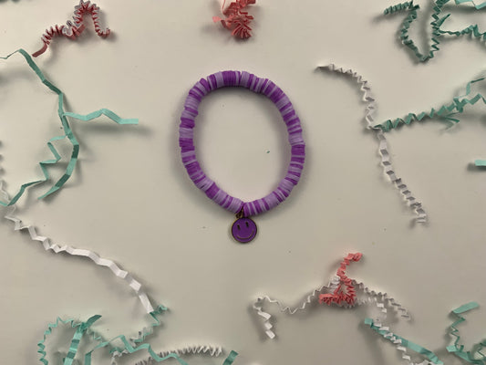 Purple Smiley face