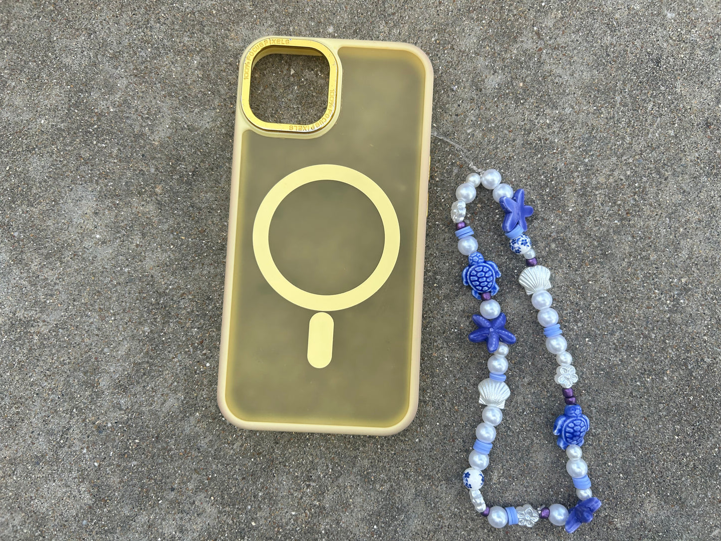Clearwater beach phone charm