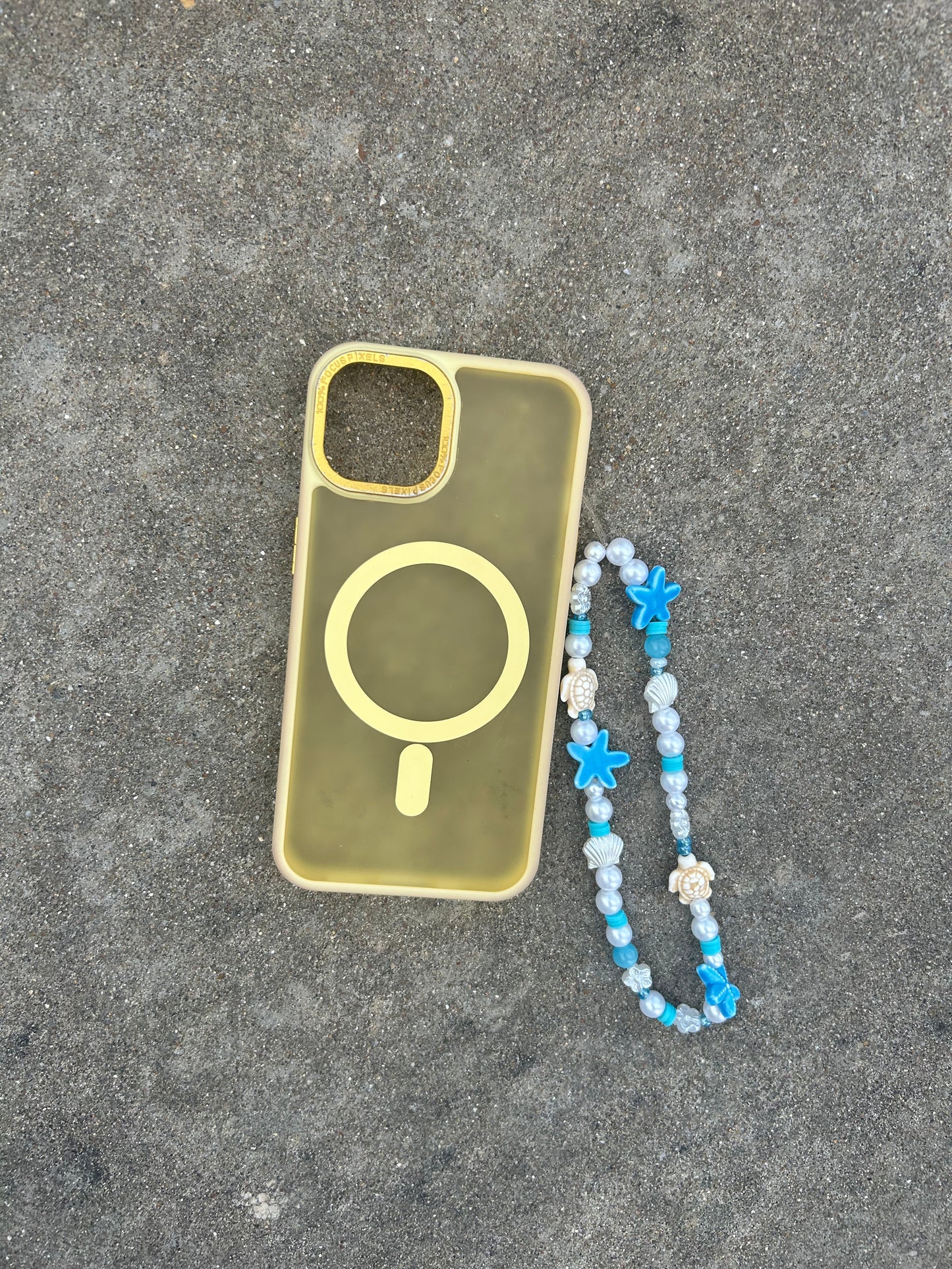 Daytona beach phone charm
